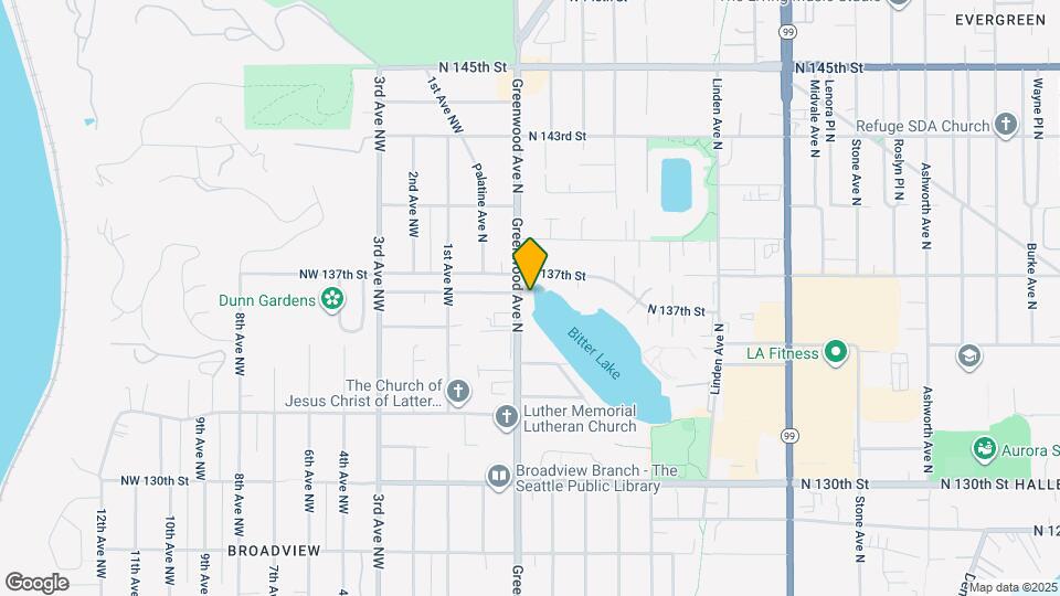 13456 Greenwood Ave N Map and Location Details