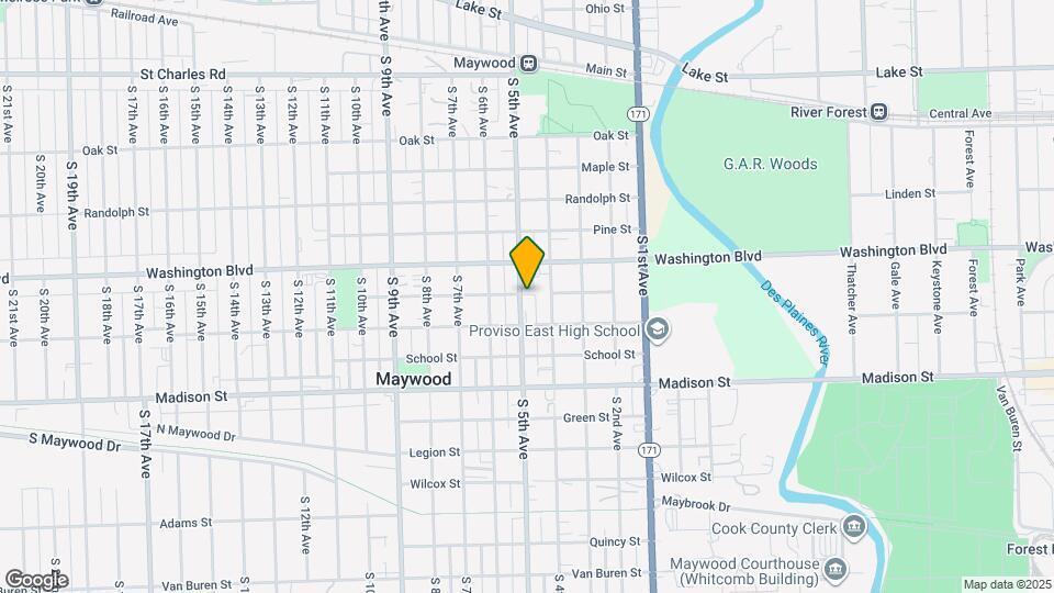 701 S 5th Ave Map and Location Details