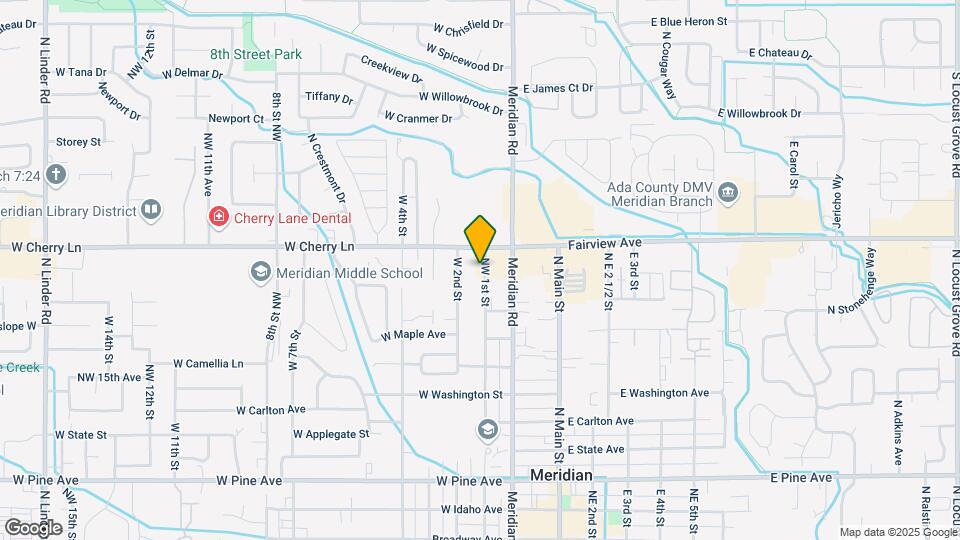 1625 NW 1st St Map and Location Details