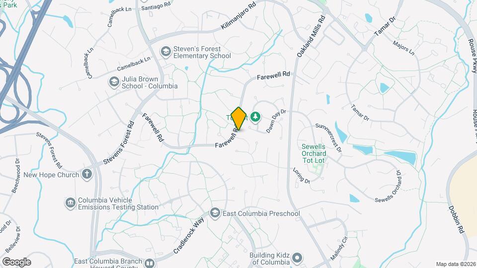 9461 Farewell Rd Map and Location Details