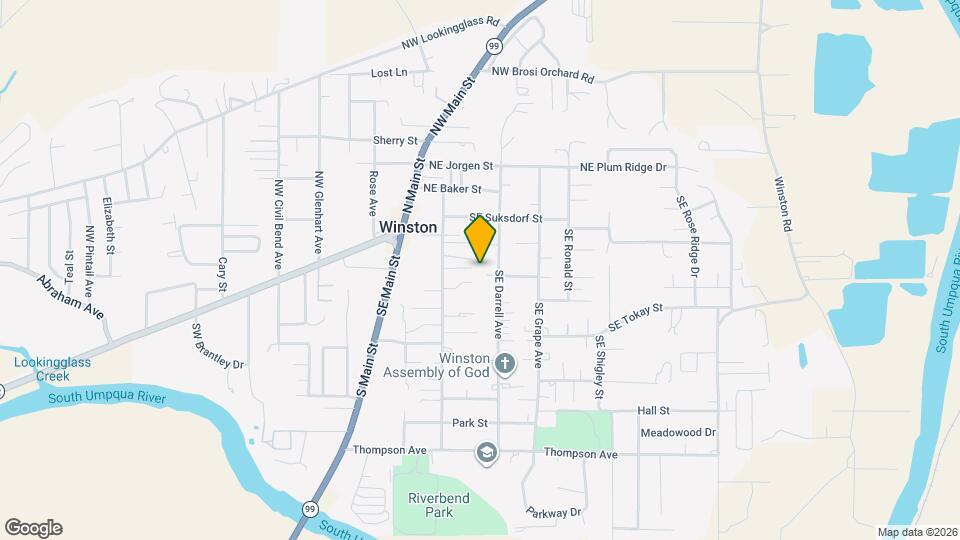 184 Gregory Dr Map and Location Details