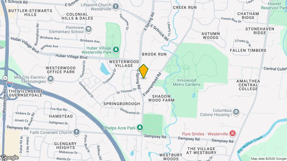 906 S Spring Rd Map and Location Details