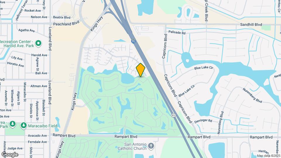 24500 Bramhope Ct Map and Location Details