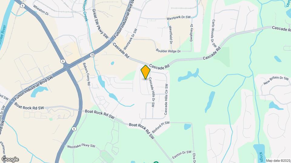 862 Cascade Crossing Mapa y Detalles de la Ubicación