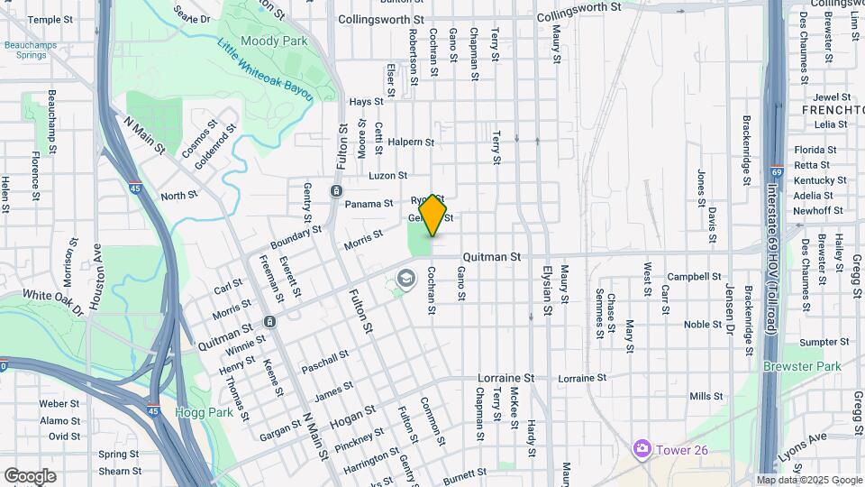 2426 Cochran St Map and Location Details