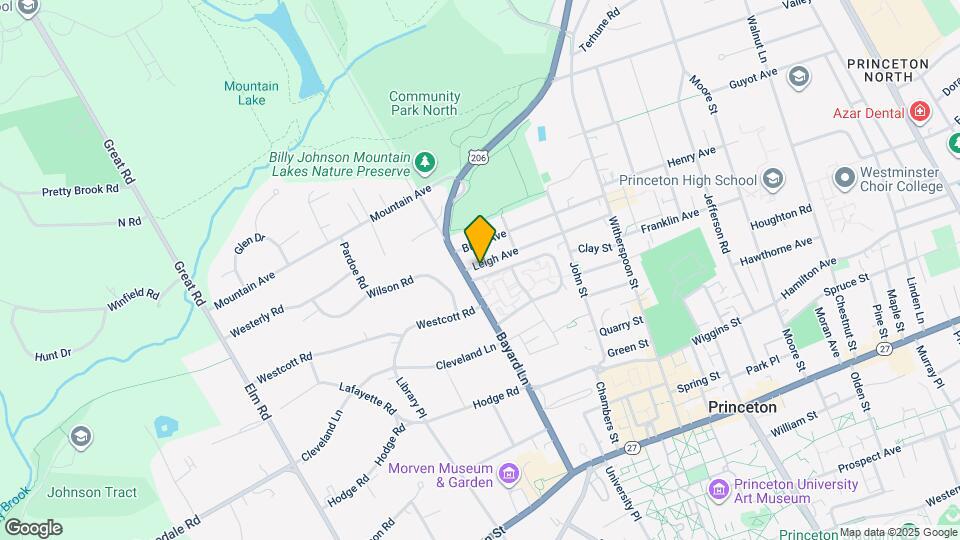 116 Leigh Ave Map and Location Details