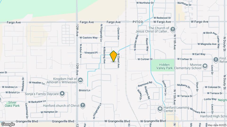 2491 Muscat Court Map and Location Details