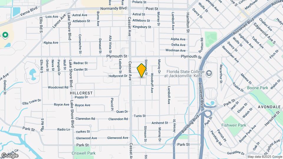 4820 Headley Terrace Map and Location Details