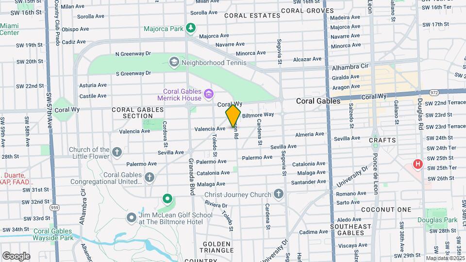 800 Valencia Ave Map and Location Details