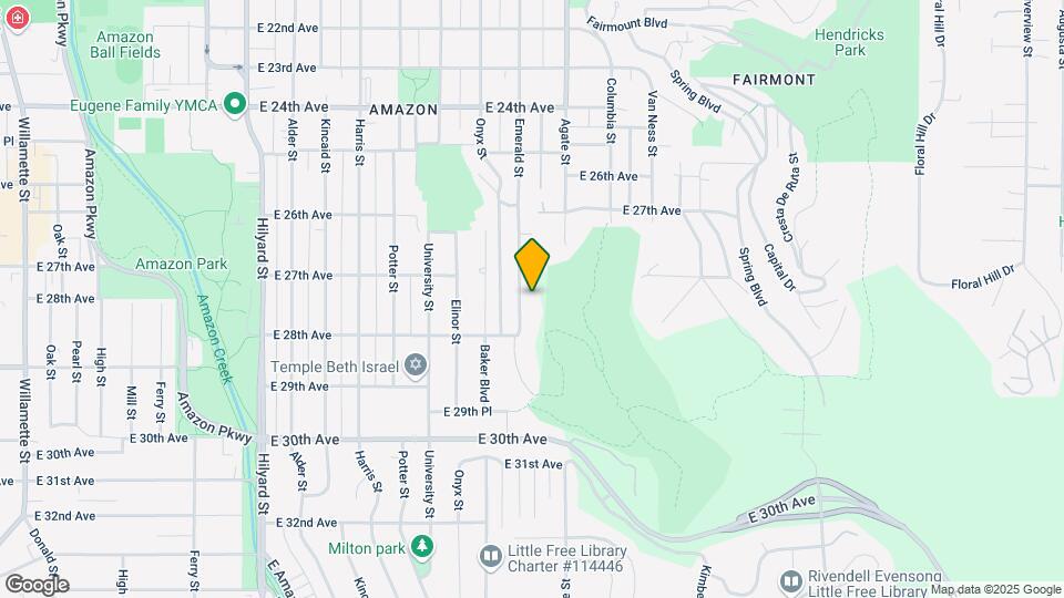 2735 Emerald St Map and Location Details