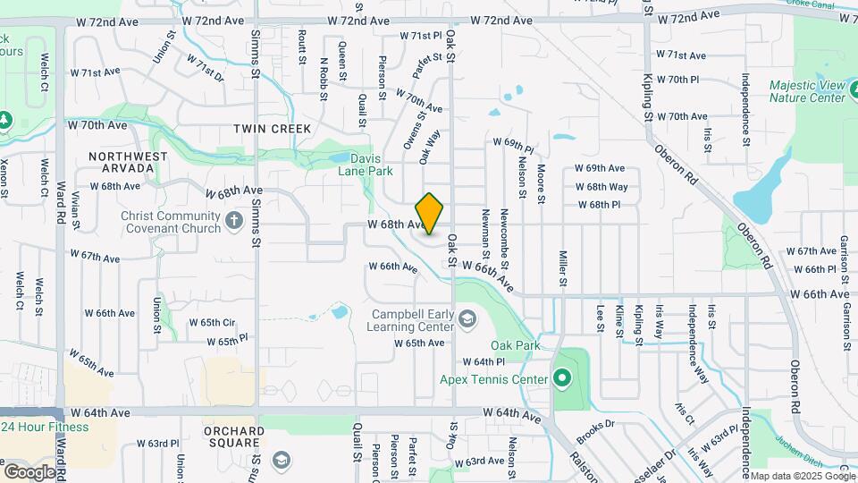 10863 W 67th Pl Map and Location Details