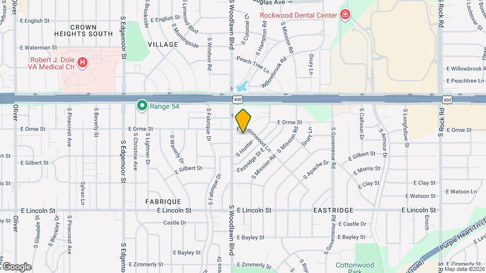 6423 E Cottonwood Ln Map and Location Details