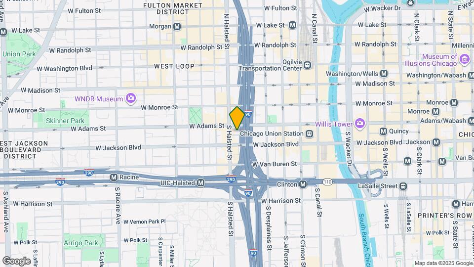 776 W Quincy St, Unit 1201 Map and Location Details