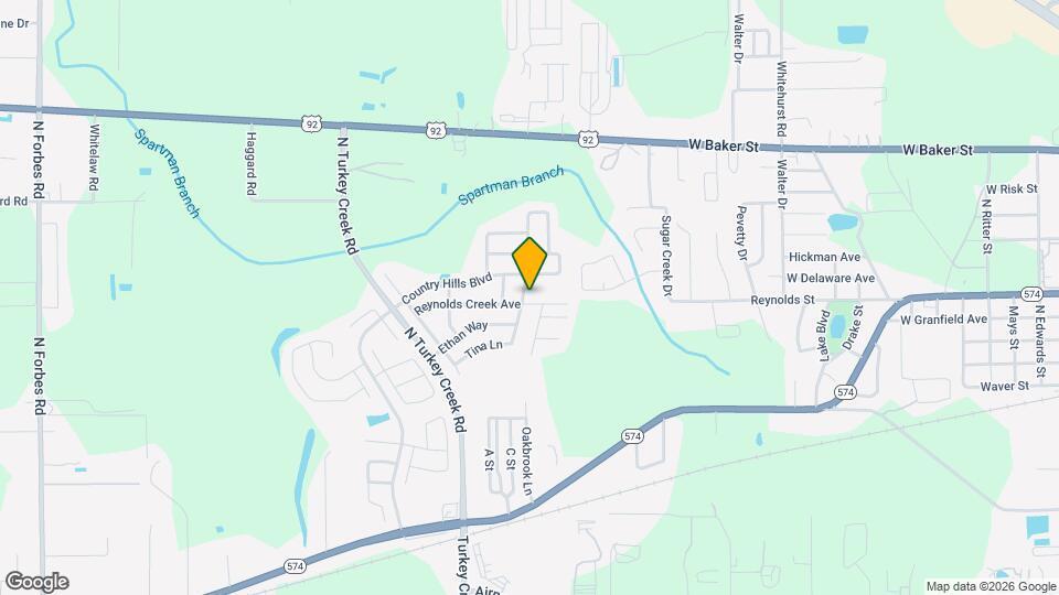 4406 Tina Ln Map and Location Details