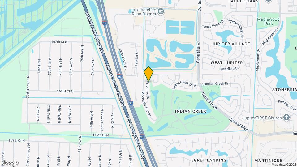 112 Palomino Dr Map and Location Details