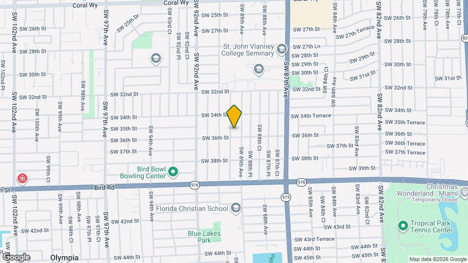 3533 SW 89th Ct Map and Location Details