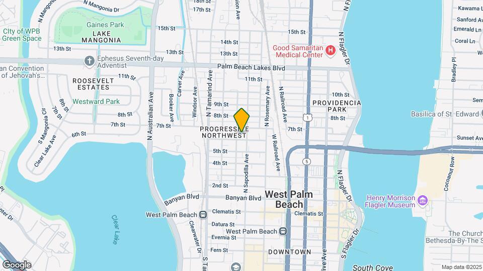 709 6th St-Unit -2 Map and Location Details