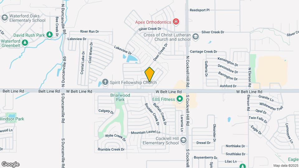 1511 Dutchman Creek Dr Map and Location Details