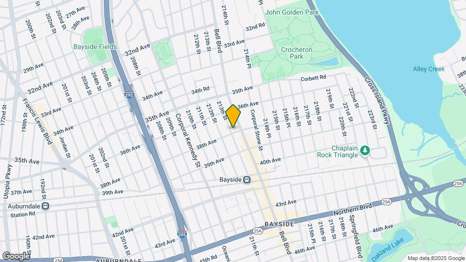 36-47-47 213th St Map and Location Details