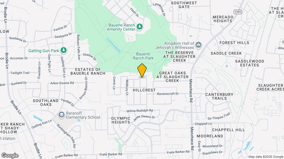 2411 Lavendale Ct Map and Location Details