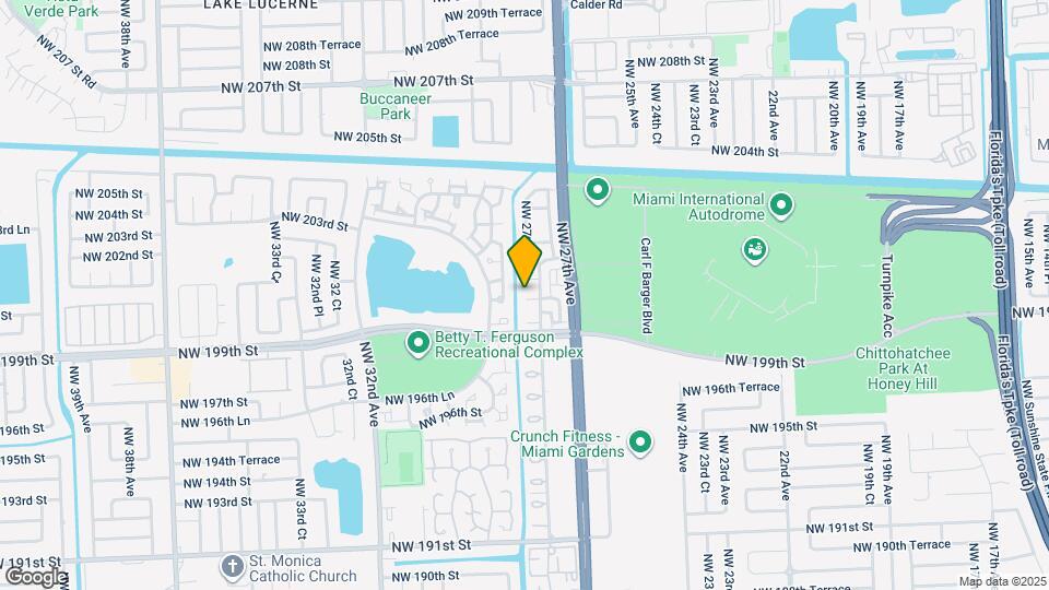 2743 NW 200th Terrace Map and Location Details