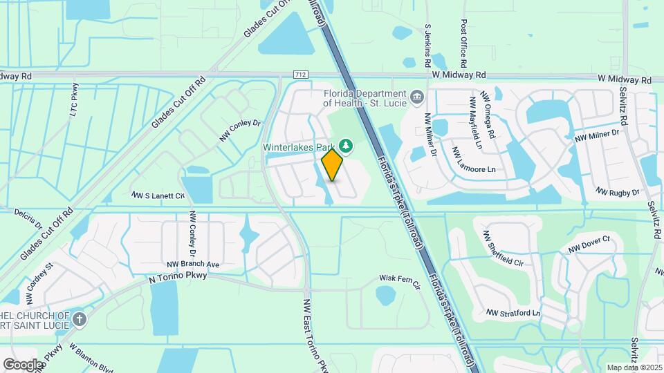 5252 NW Gamma St Map and Location Details