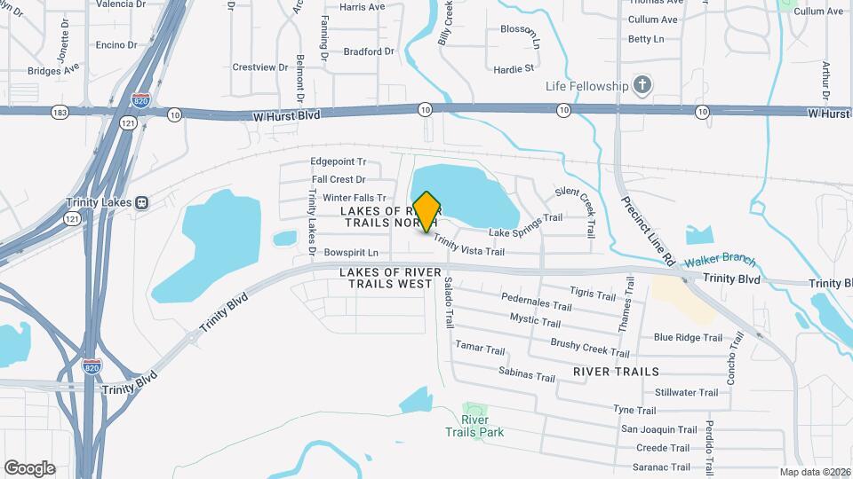 8440 Trinity Vista Trail Map and Location Details