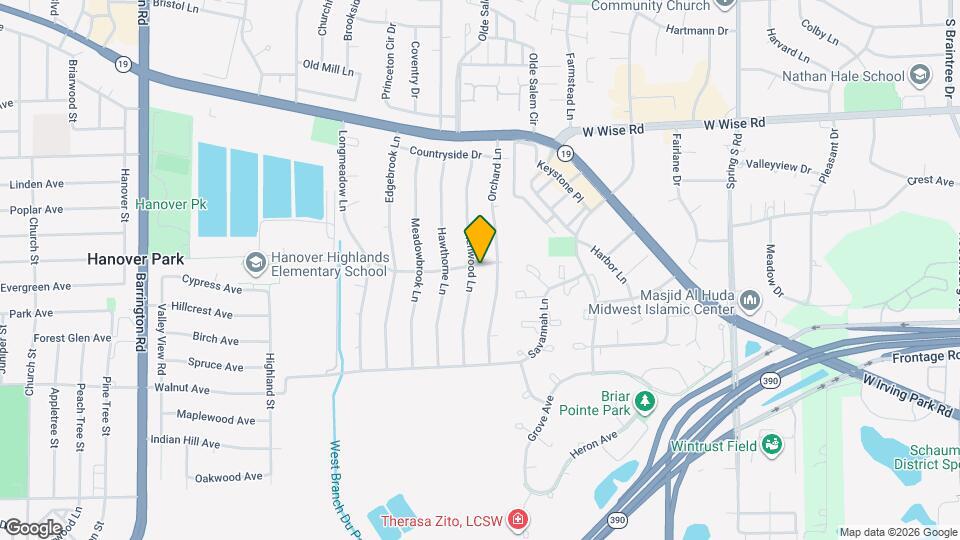 1023 Westchester Dr Mapa y Detalles de la Ubicación