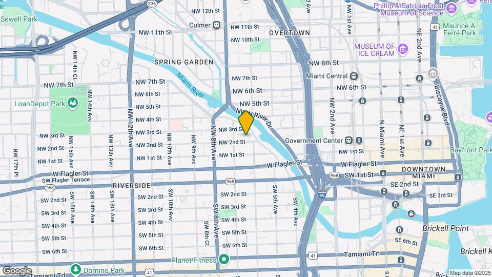 627 NW 2nd St Map and Location Details