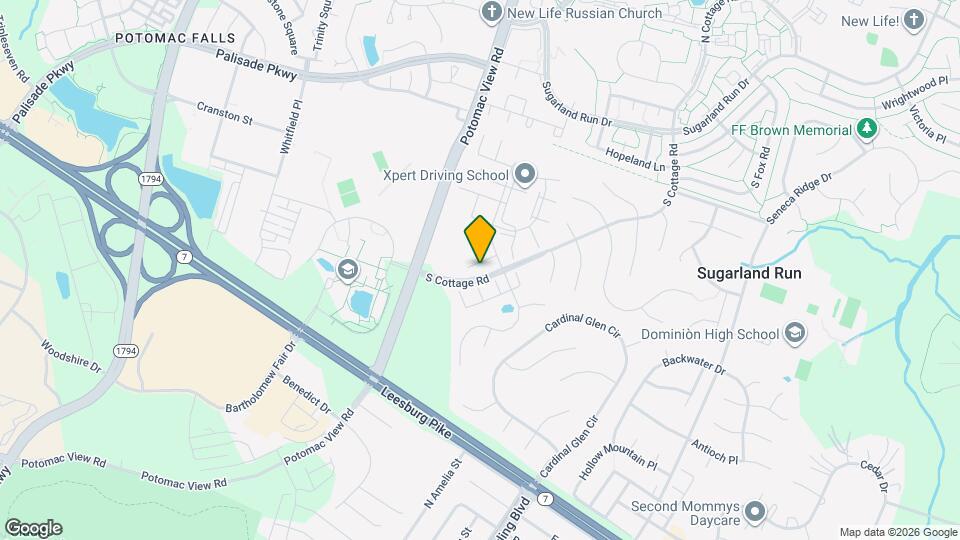 46607 Carriage Ct Map and Location Details