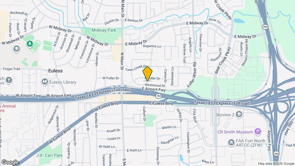 303 Westwood Dr Map and Location Details
