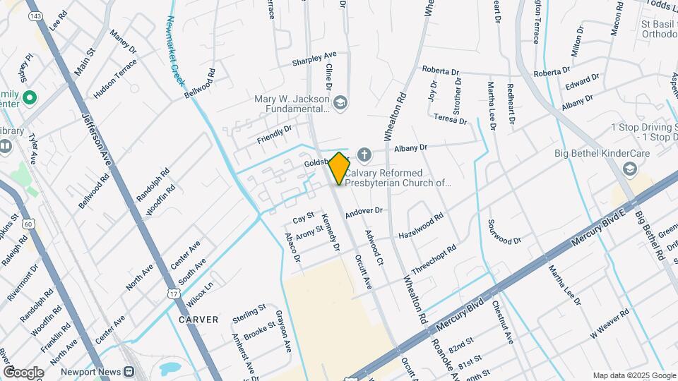 8530 Orcutt Ave Map and Location Details
