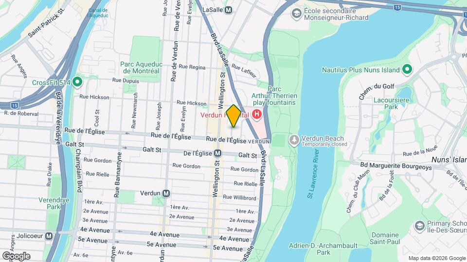 4040 Ross Rue Map and Location Details