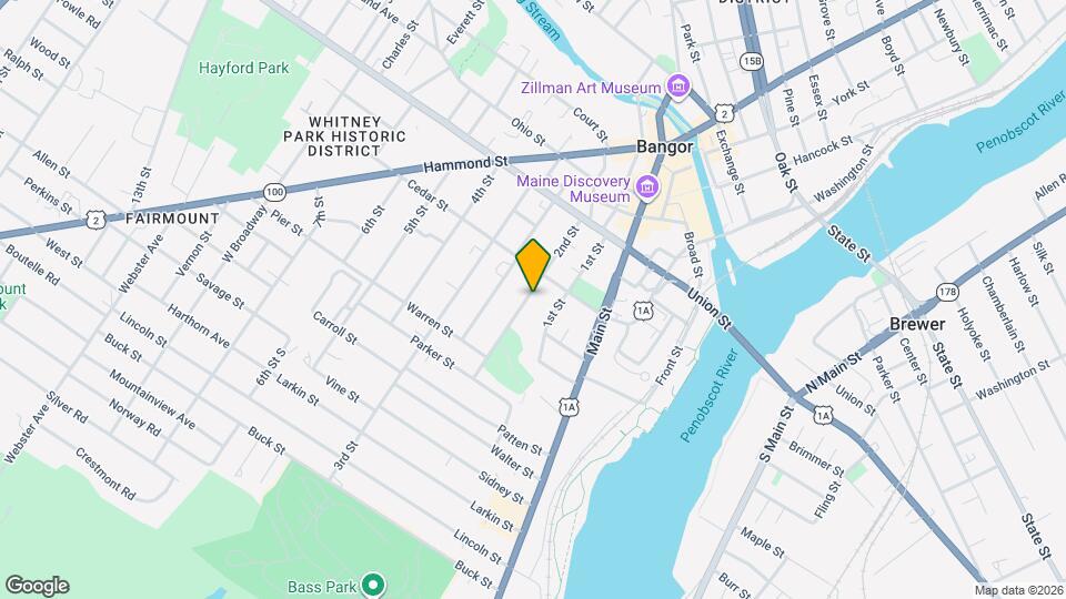 66 Second St Map and Location Details
