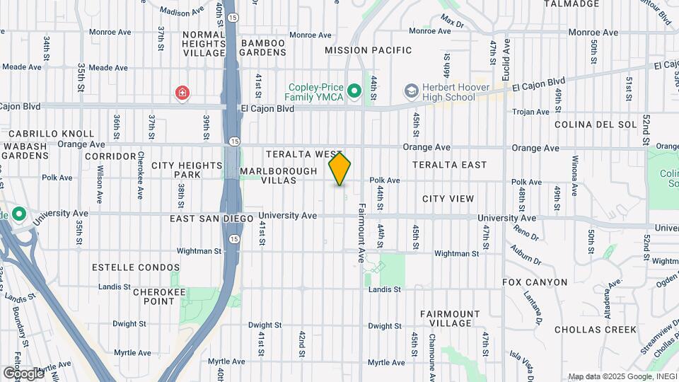 4066 43rd St Map and Location Details