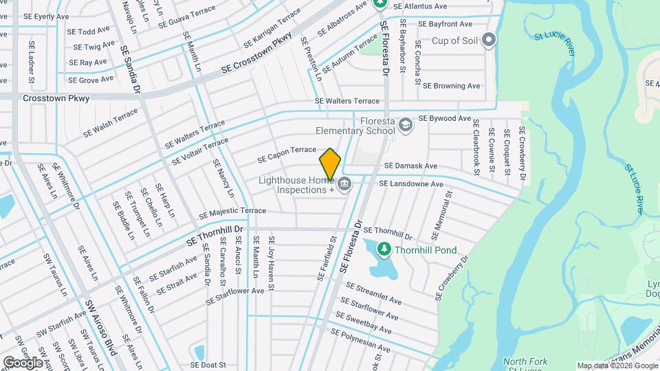 756 SE Lansdowne Ave Map and Location Details