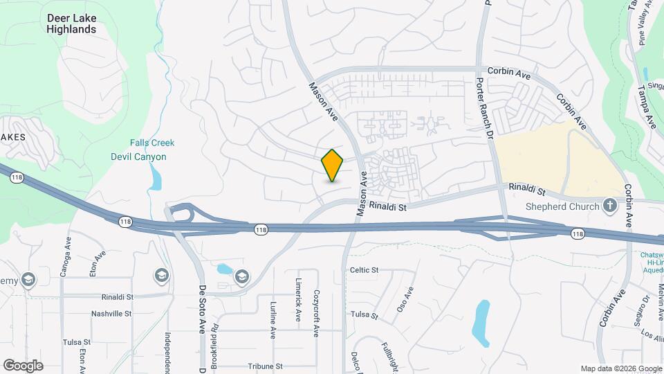 20543 Pesaro Way Map and Location Details