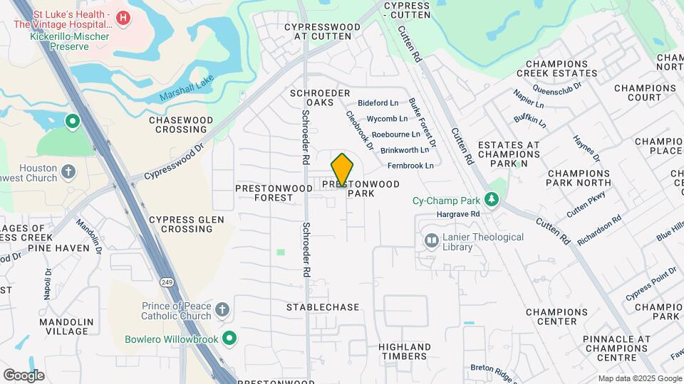 13907 Naples Park Ln Map and Location Details