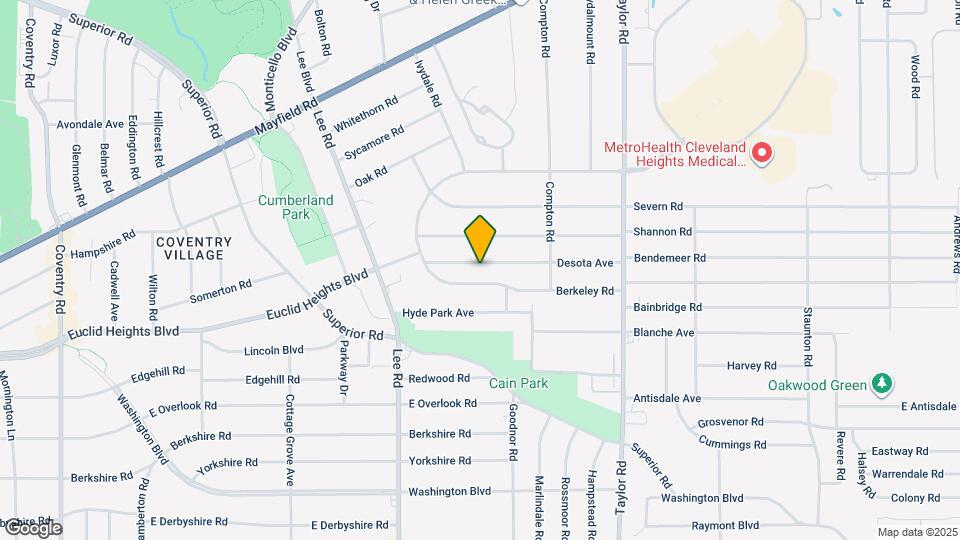 3290 Desota Ave Map and Location Details