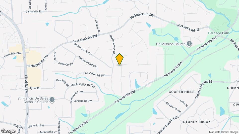 5040 Waterford Dr SW Map and Location Details