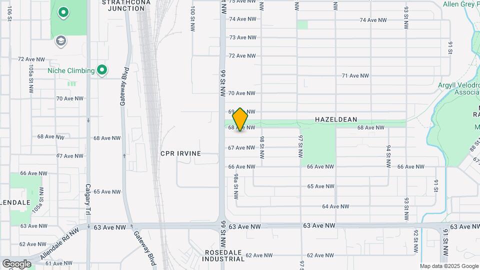 9837-9868 68 Ave NW Map and Location Details