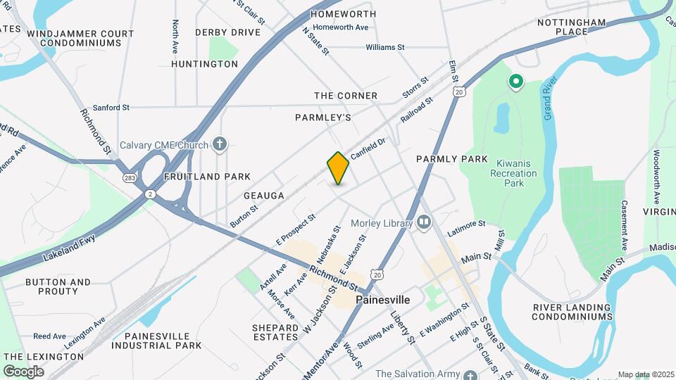 189 E Prospect St Map and Location Details