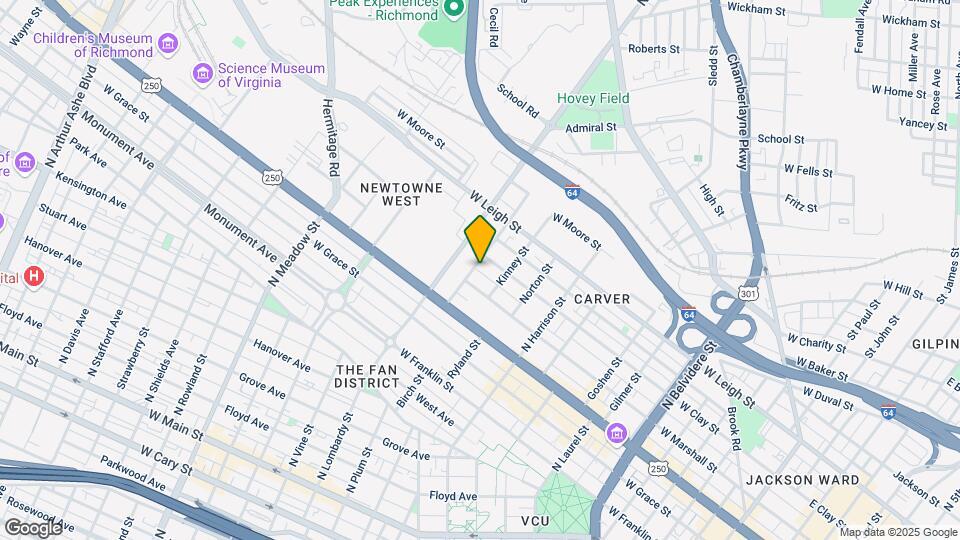 715-719 Bowe St Mapa y Detalles de la Ubicación
