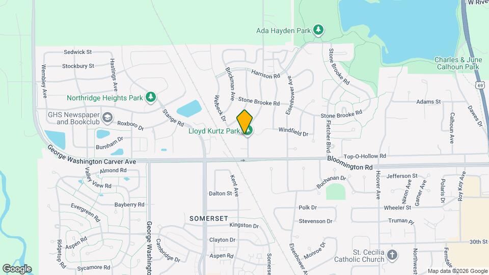 2402 Welbeck Dr Mapa y Detalles de la Ubicación