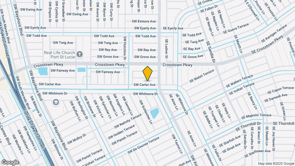 131 SW Carter Ave Map and Location Details