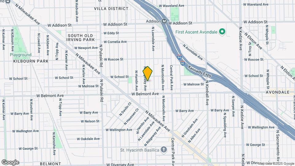 3237 N Ridgeway Ave Map and Location Details