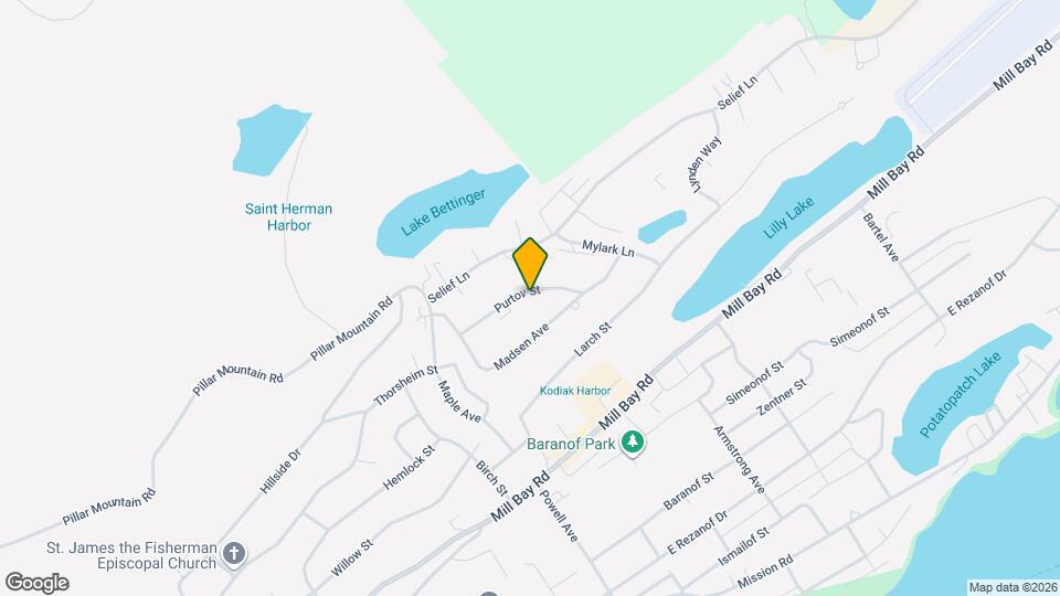 1216 Purtov St Map and Location Details