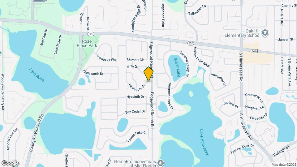 7724 Pineapple Dr Mapa y Detalles de la Ubicación