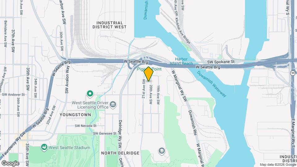 3843 21st Ave SW, Unit SI ID1035939P Map and Location Details