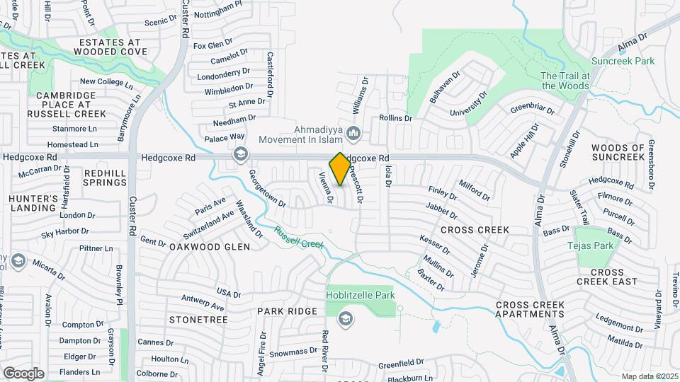 7817 Steppington Dr Map and Location Details